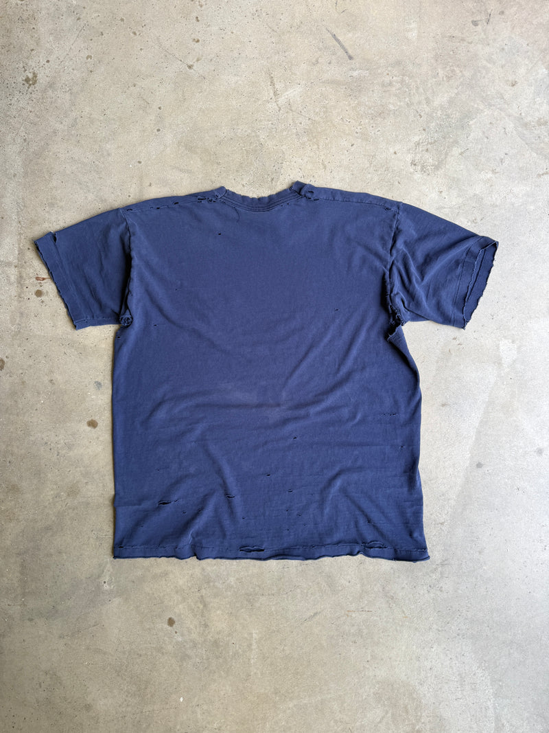 Vintage Thrashed Single Stitched Yankees Tee - XL