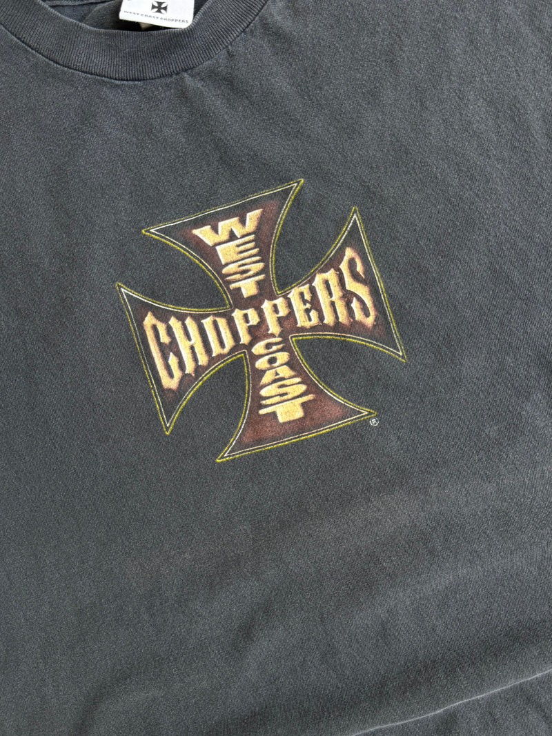 Vintage West Coast Choppers Cut Off Tee - M