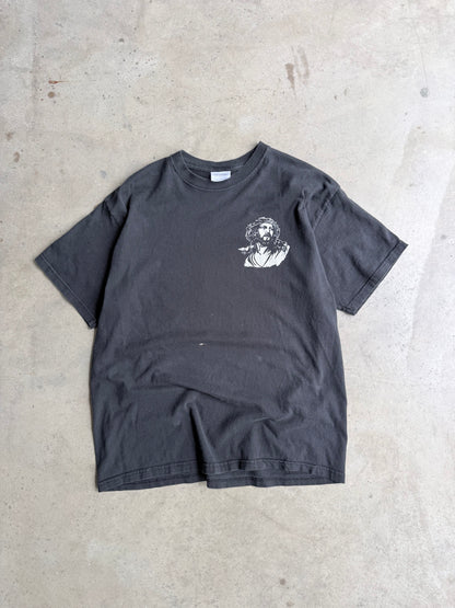 Vintage Spanish Jesus Graphic Tee - L