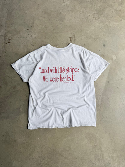 Vintage Before You Turn Your Back On Jesus Tee - L