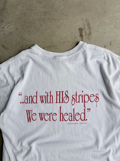 Vintage Before You Turn Your Back On Jesus Tee - L