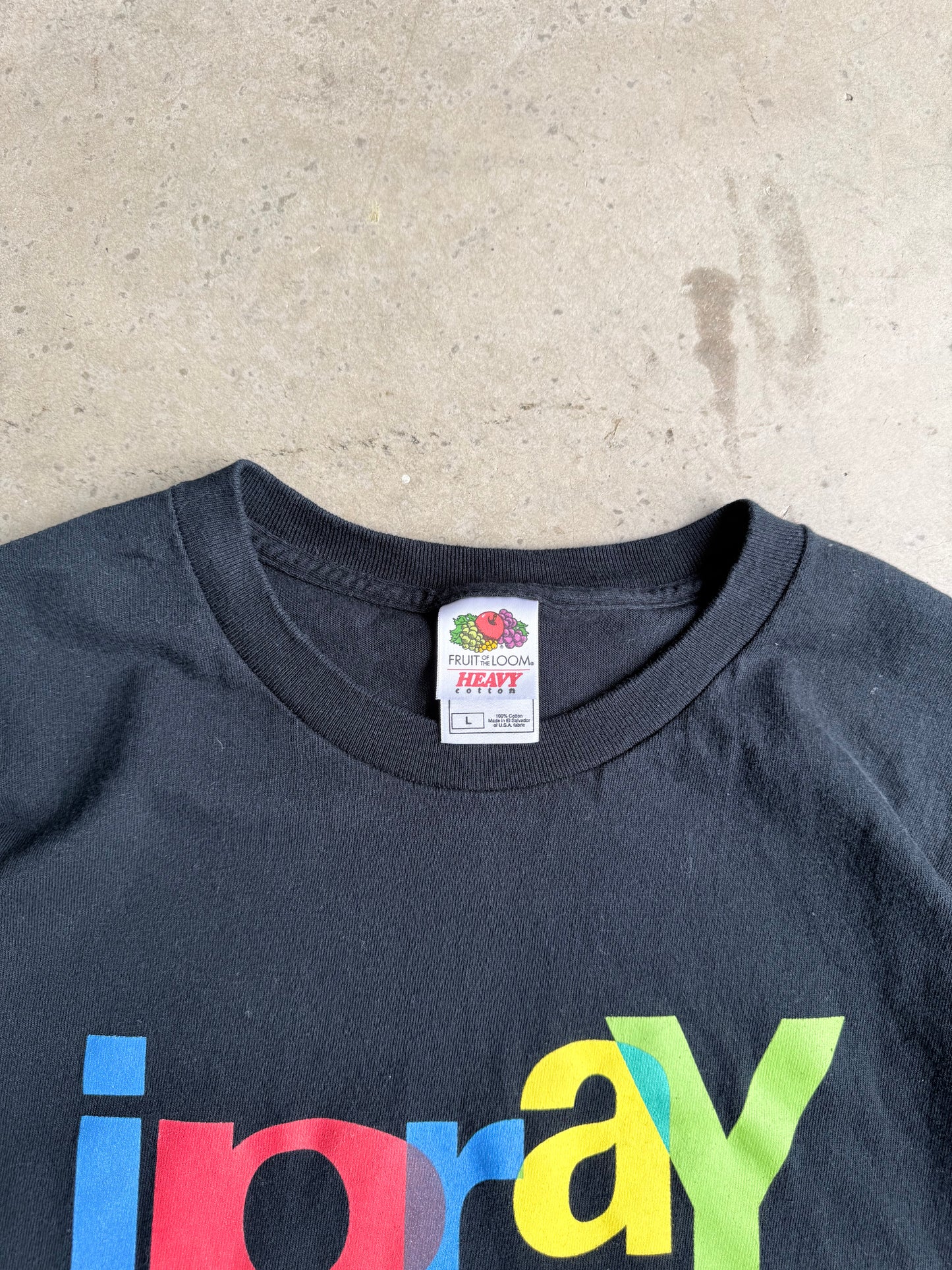 Vintage I Pray Graphic Tee - L