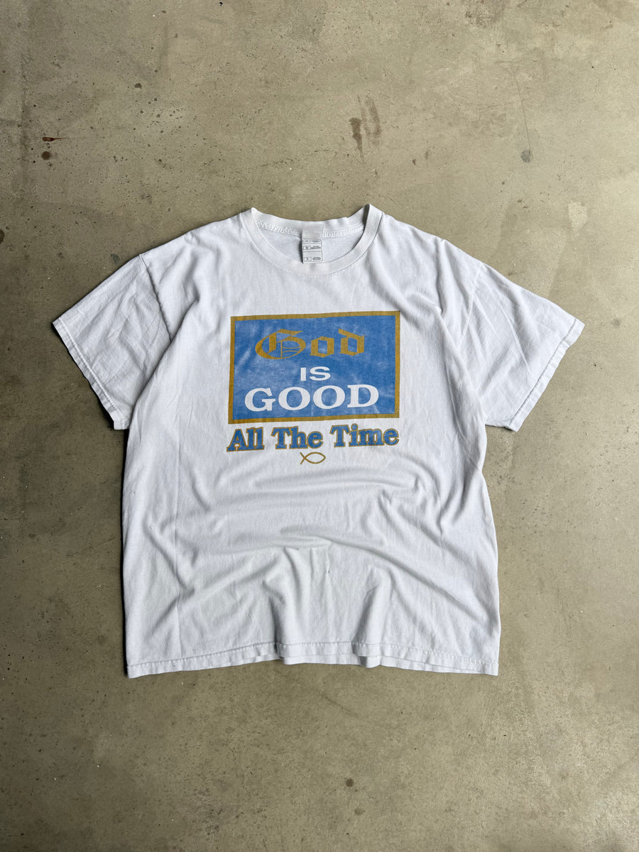 Vintage God Is Good All The Time Tee - XL