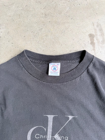 Vintage Christ Is King Tee - M