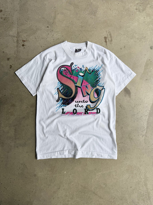 Vintage Sing Onto The Lord Jesus Tee - L