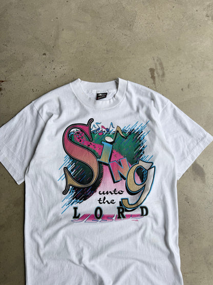 Vintage Sing Onto The Lord Jesus Tee - L