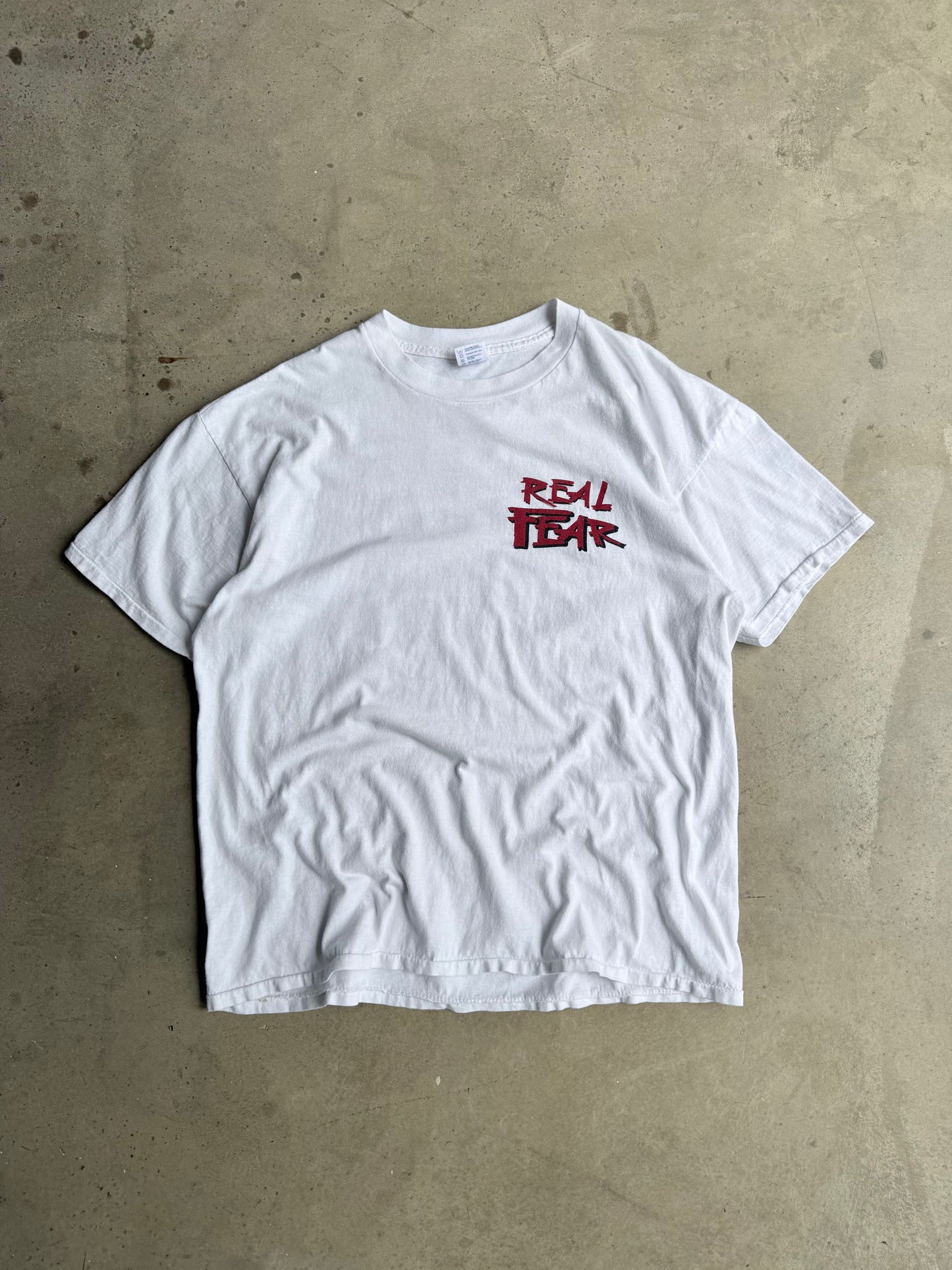 Vintage Real Fear Graphic Tee - XL