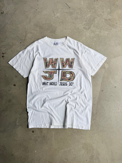 Vintage WWJD Tee - L