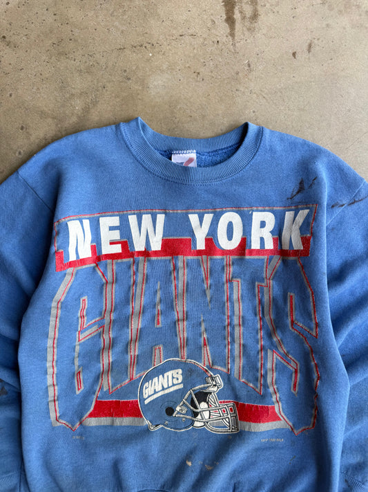 Vintage New York Giants Crew Tee - S