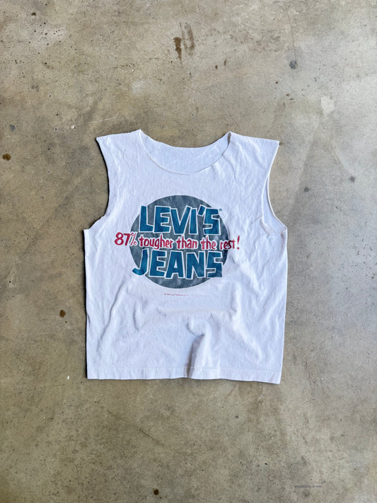 Vintage Levis Cut Off Tee - S
