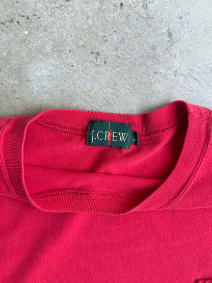 Vintage J.Crew Red Long Sleeve Tee - XL