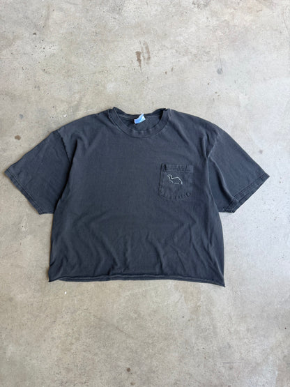 Vintage 90s Cropped Camel Cigarettes Tee - L