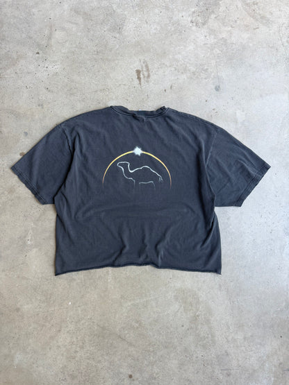 Vintage 90s Cropped Camel Cigarettes Tee - L