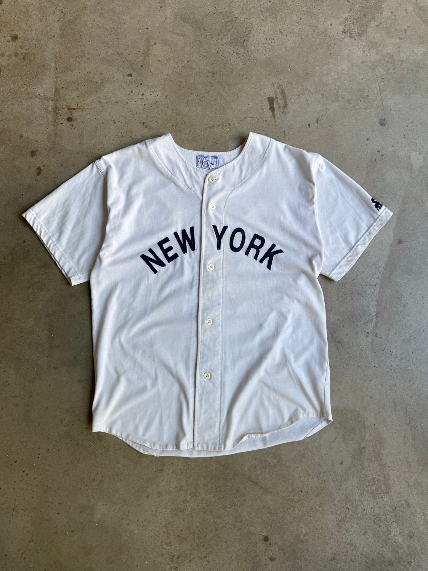 Vintage 90s New York Yankees Jersey Tee - XL