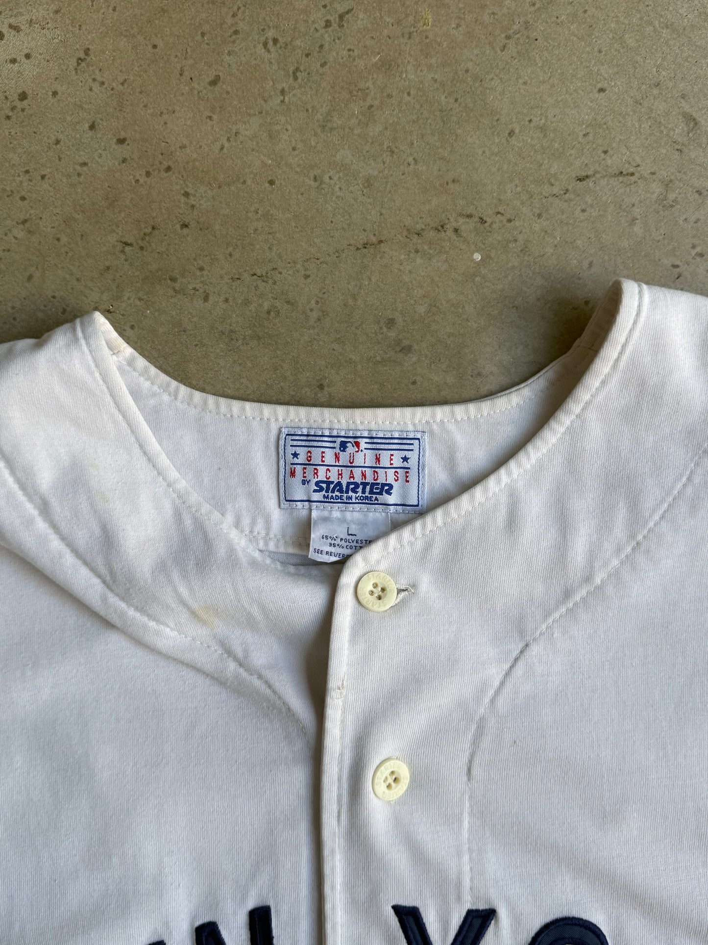 Vintage 90s New York Yankees Jersey Tee - XL