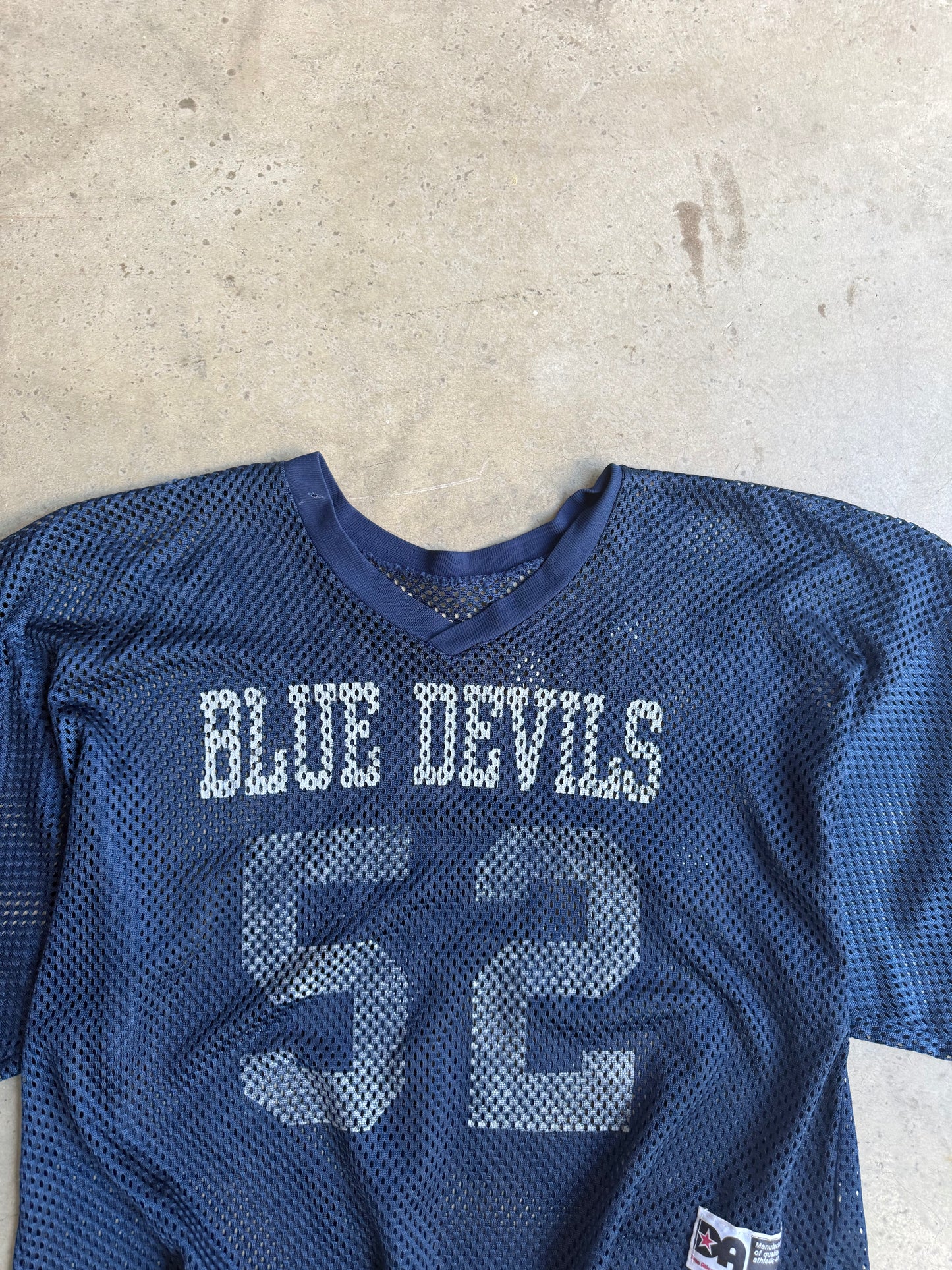 Vintage 90s Blue Devils Jersey Tee - L