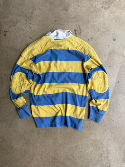Vintage Blue And Yellow Polo Ralph Lauren Rugby Tee - S