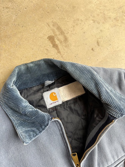Vintage 90s Faded Blue Carhartt Detroit Tee - XL