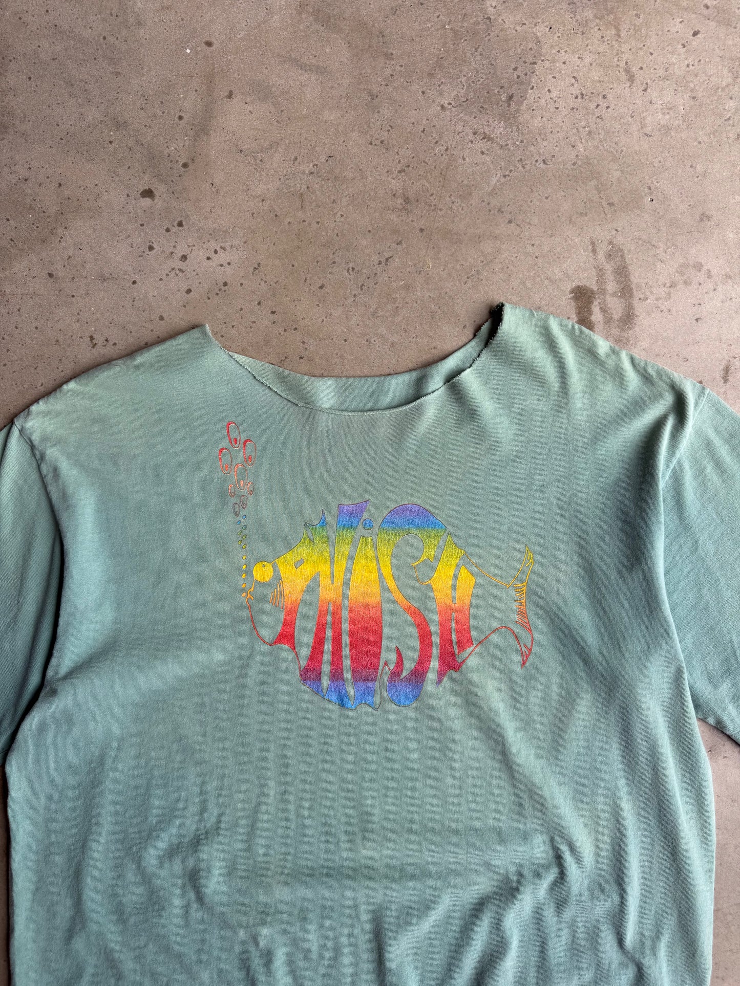 Vintage Cropped Phish Tee - L