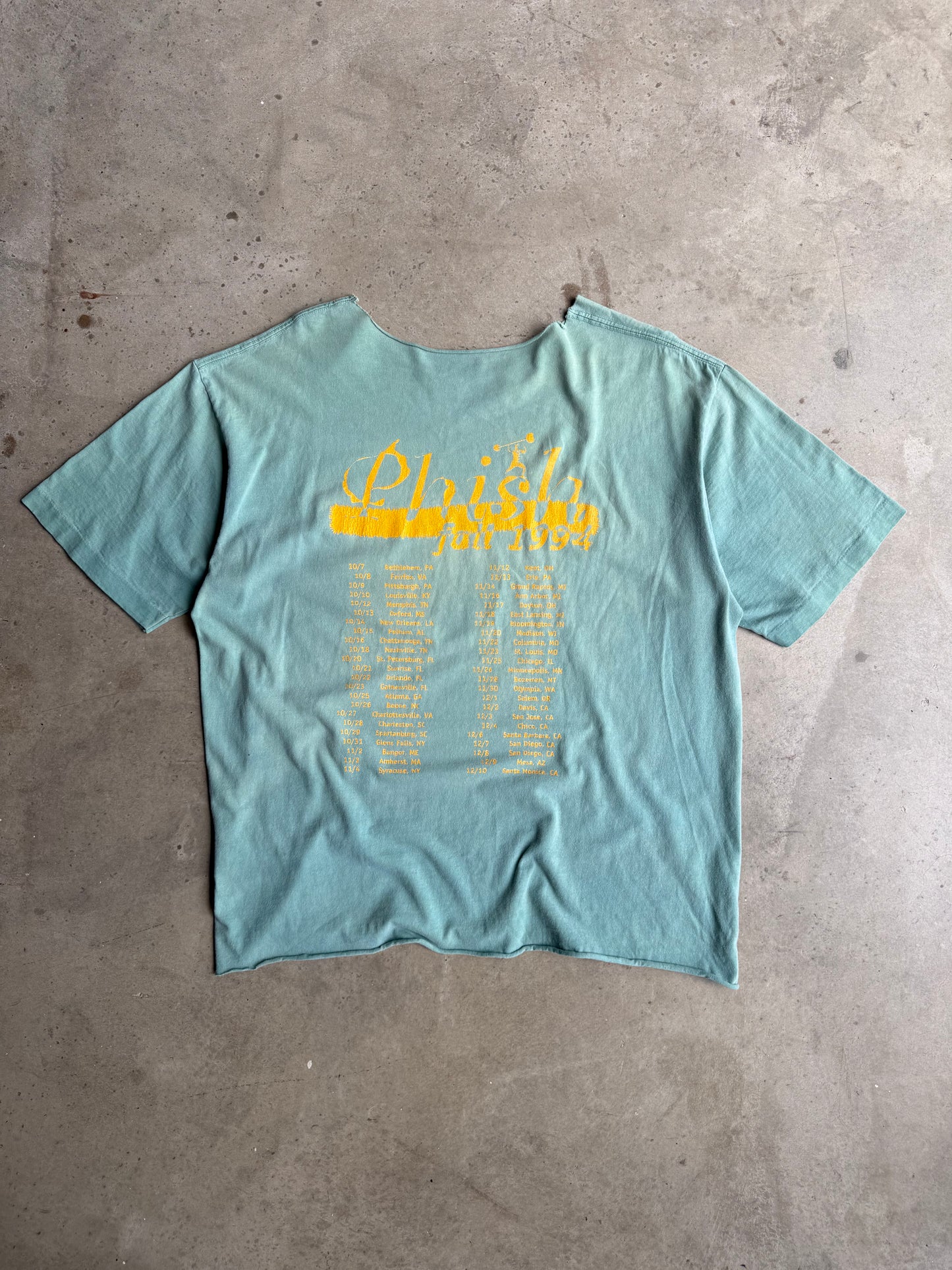 Vintage Cropped Phish Tee - L