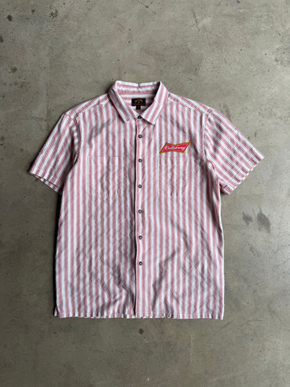Vintage Billabong Pink Button Down Tee - S