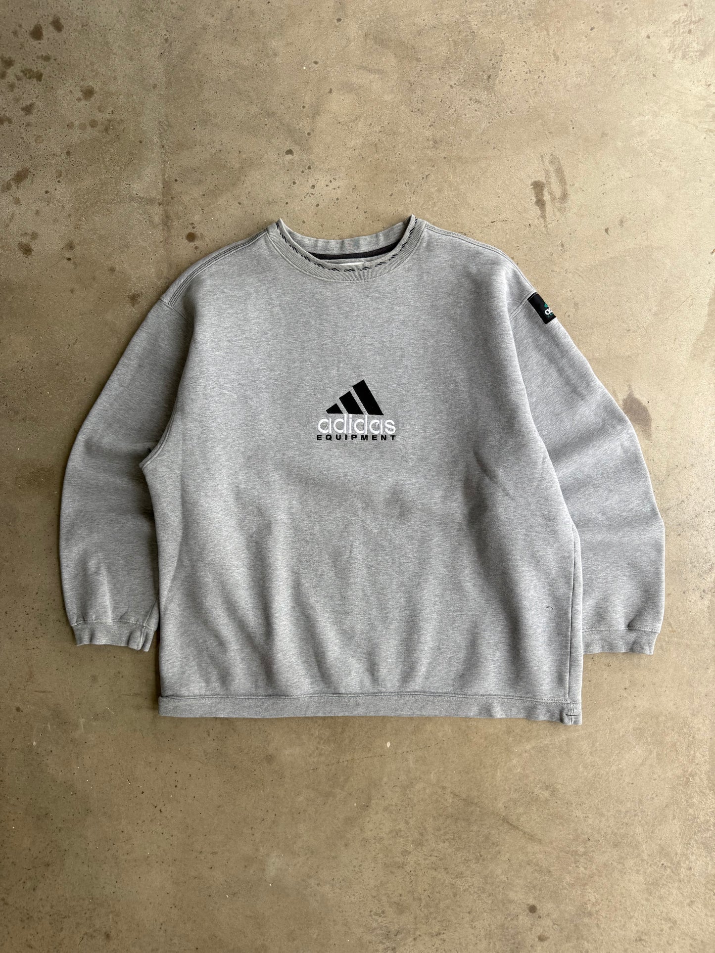 Vintage 90s Adidas Equipment Crew - XL