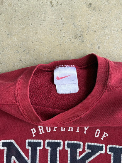 Vintage 90s Property Of Nike Athletic Dept crew - M