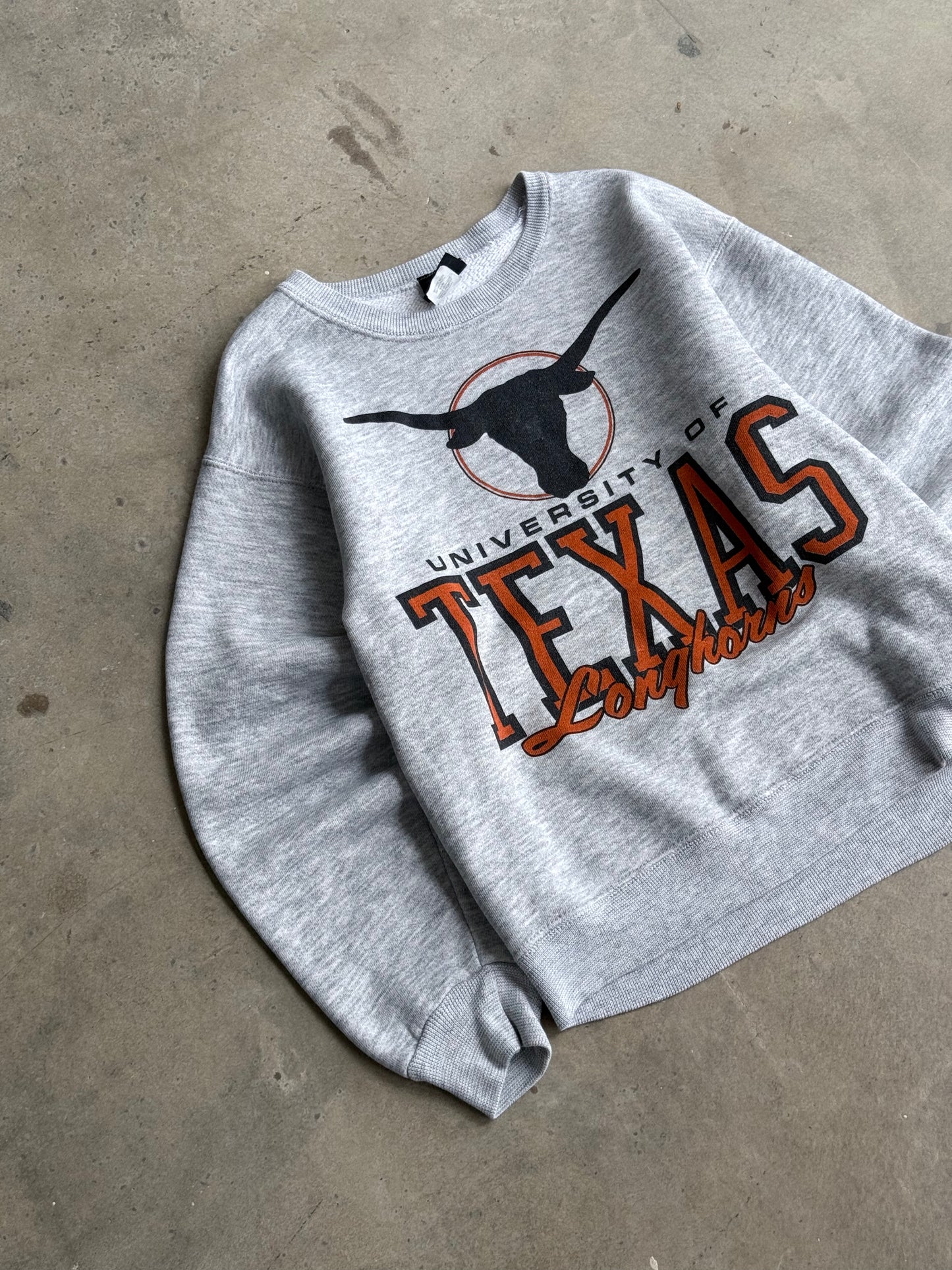 Vintage 90s University Of Texas Long Horns Crew - S