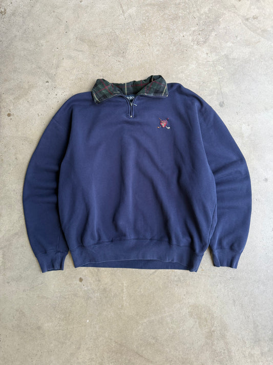 Vintage Polo Golf Quarter Zip Jacket - L