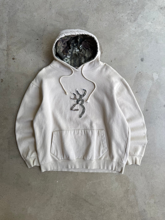 Vintage Browning Camo Haoodie - L