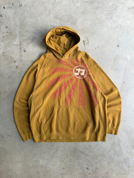 Vintage Rising Sun Nike Hoodie - XXL