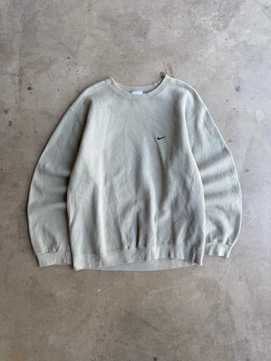 Vintage 90s Nike Sage Green Crew - M