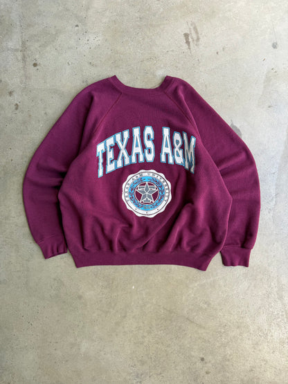 Vintage 80's Texas A&M Crew - L