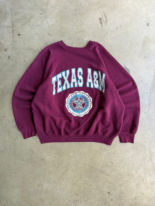 Vintage 80's Texas A&M Crew - L