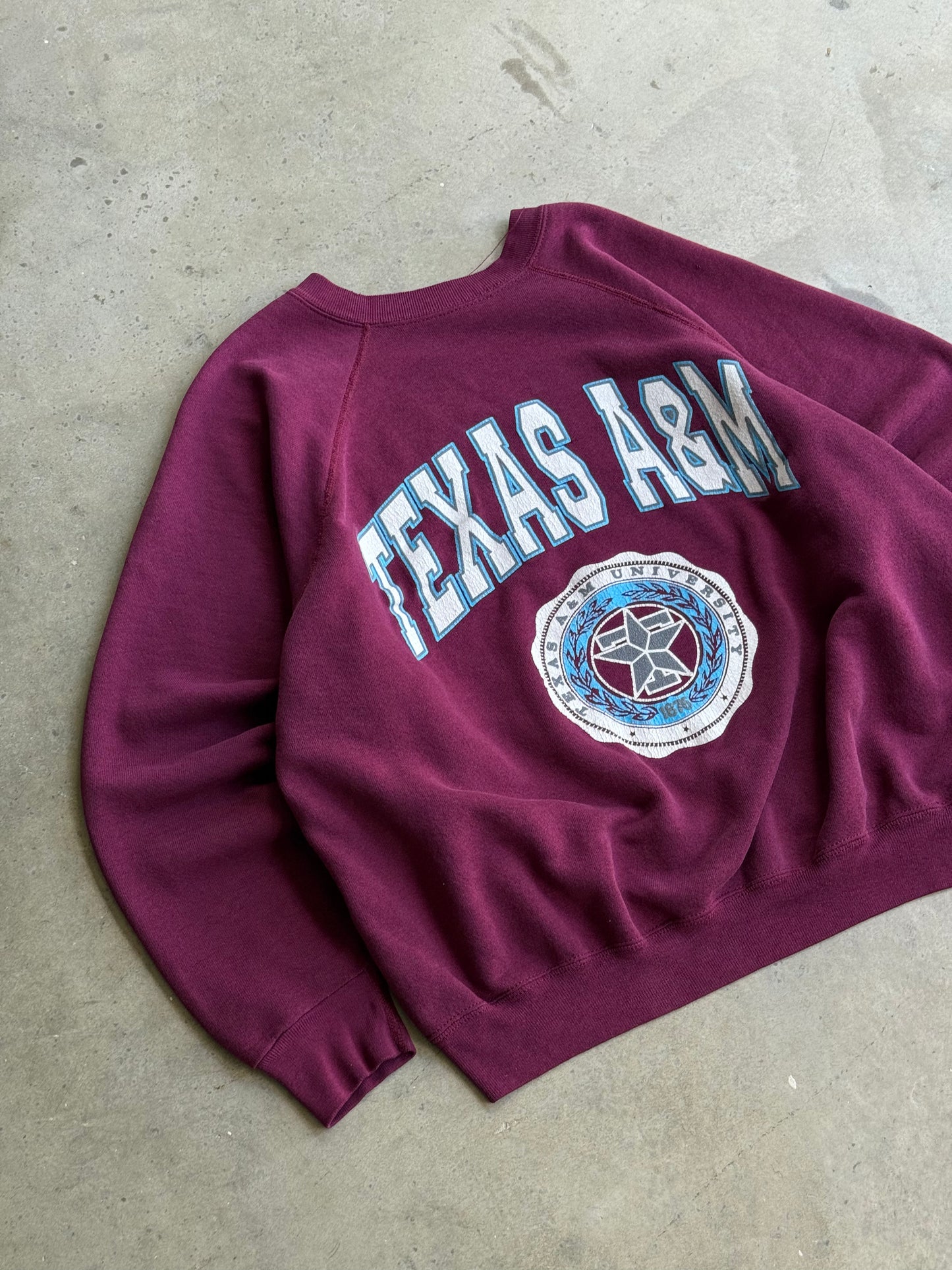 Vintage 80's Texas A&M Crew - L