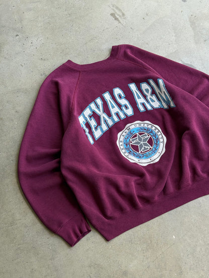 Vintage 80's Texas A&M Crew - L