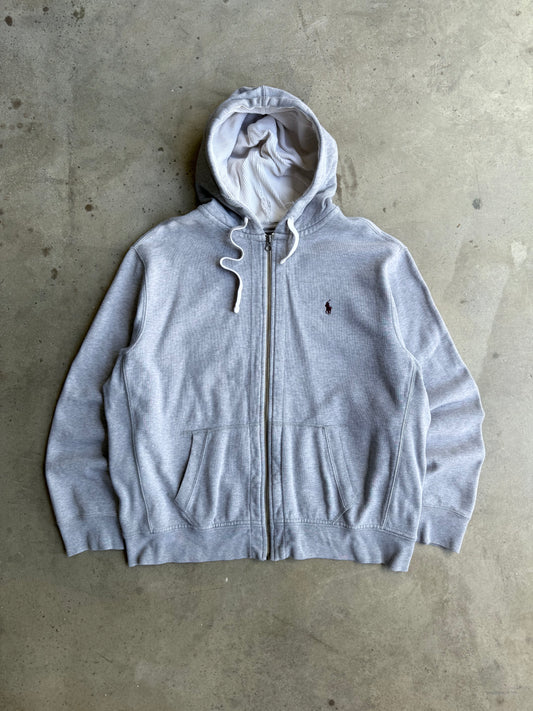 Vintage Polo Ralph Lauren Zip Up Hoodie - XXL