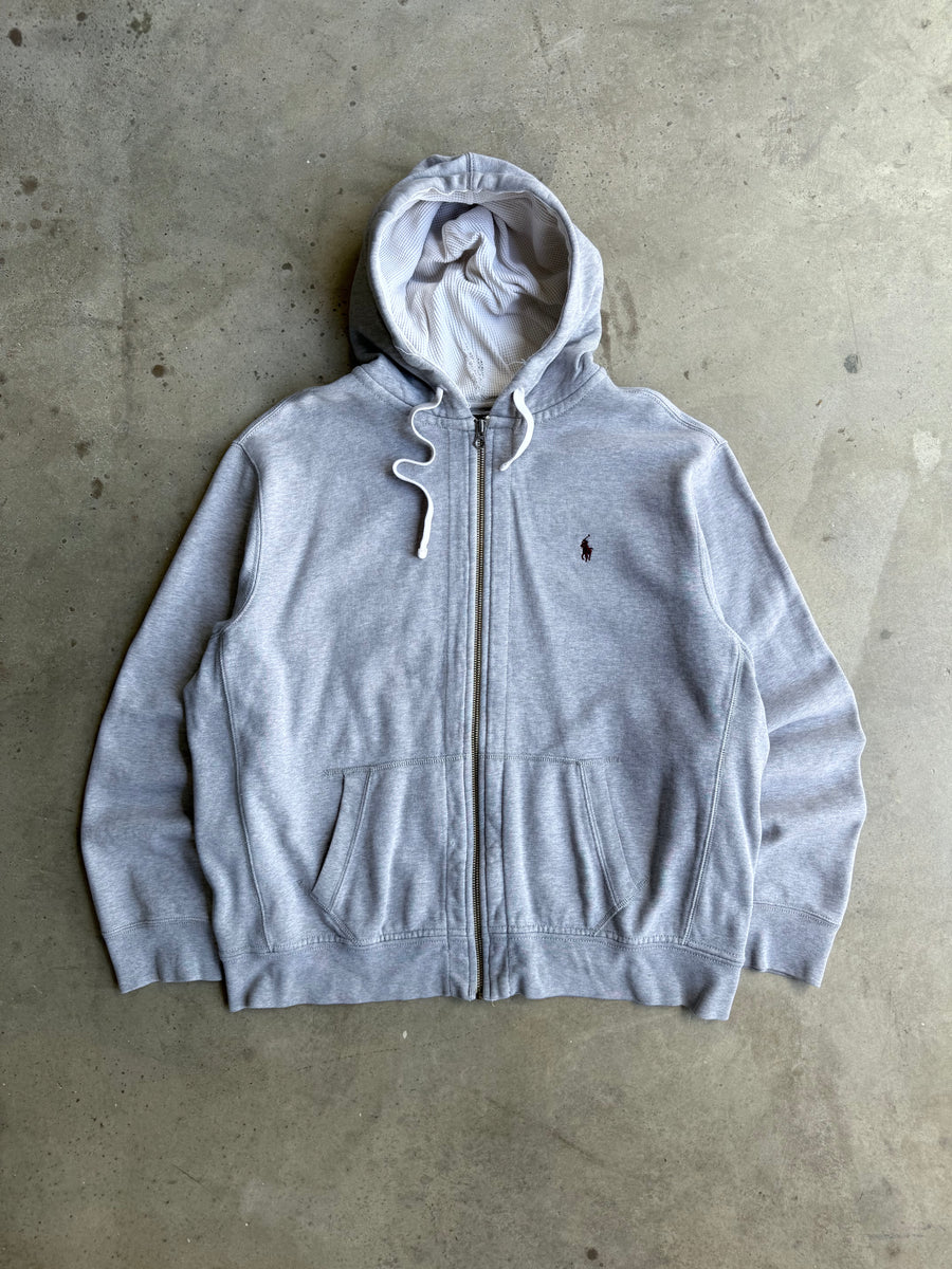 Vintage Polo Ralph Lauren Zip Up Hoodie - XXL