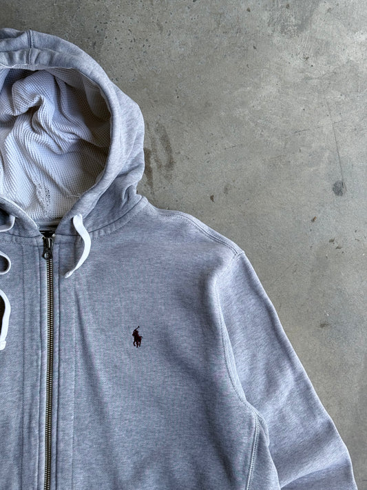Vintage Polo Ralph Lauren Zip Up Hoodie - XXL