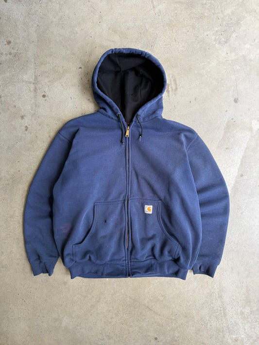 Vintage Carhartt Zip Up Hoodie  - L