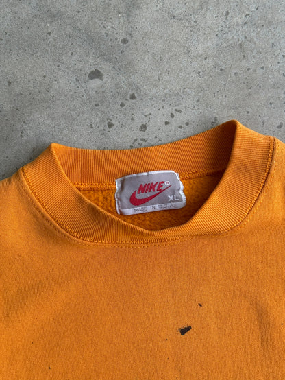 Vintage 90s Paint Splattered Nike Crew - XL