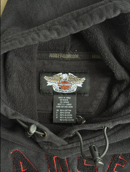 Vintage Harley Davidson Hoodie - XL