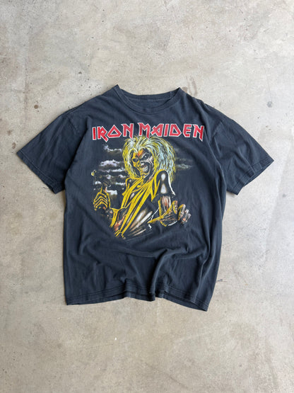 Vintage Faded Iron Maiden Tee - L