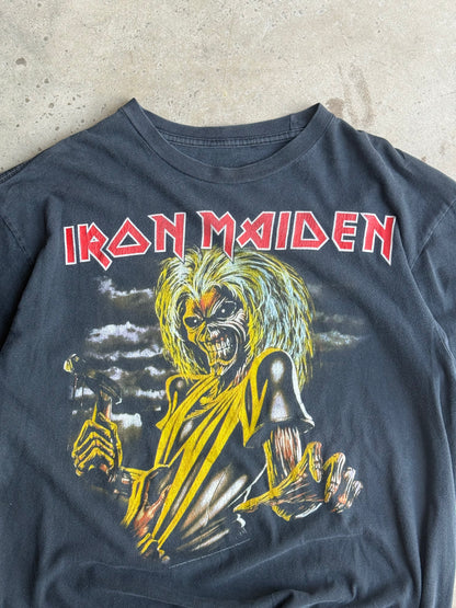 Vintage Faded Iron Maiden Tee - L