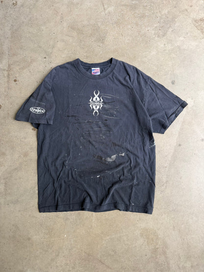 Vintage Faded & Distressed Surf Tee - XL