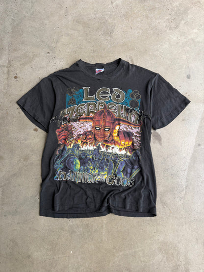 Vintage  Distressed Led Zeppelin Band Tee - M