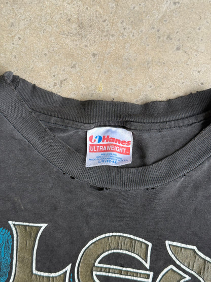 Vintage  Distressed Led Zeppelin Band Tee - M