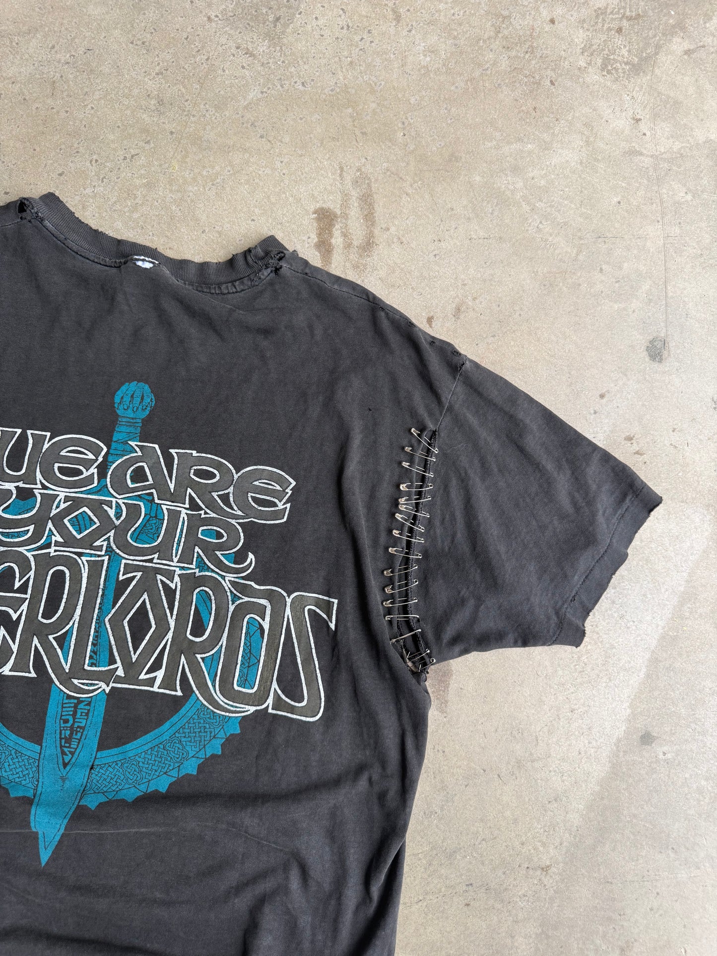 Vintage  Distressed Led Zeppelin Band Tee - M