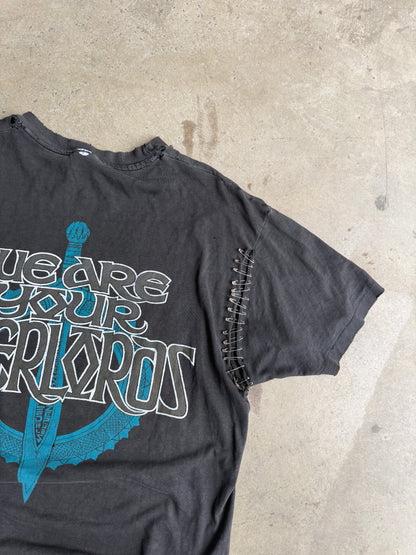 Vintage  Distressed Led Zeppelin Band Tee - M