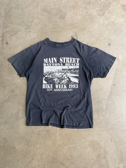 Vintage Faded Daytona Bike Week Tee - L